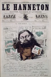 Gustave Courbet, Cover Illustration from 