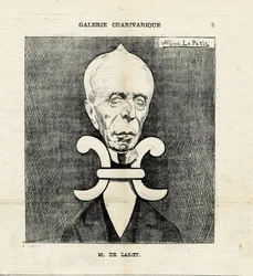 Illustration by Alfred Le Pete (1841-1909) in Le Charivari