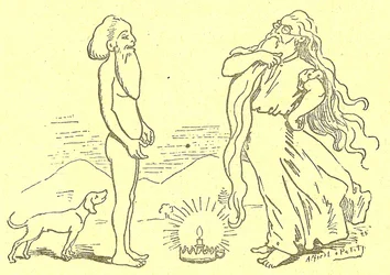 Illustration in Gros-Jean and his cure