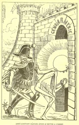 Illustration of Alfred Le Pete in Gros-Jean et son Cure