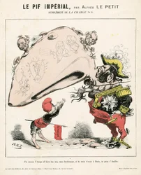 La Charge (1870), number 6, Satirical in Colors