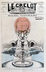 Soleil couchant: Victor Hugo - by Alfred Le Pepetit, in 