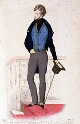 La Mode, Jan., Feb., Mar. 1830, lith. de Lemercier, Volume II