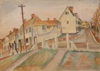 Suburban Scene