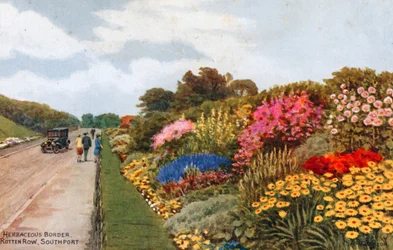 Herbaceous Border, Rotten Row, Southport