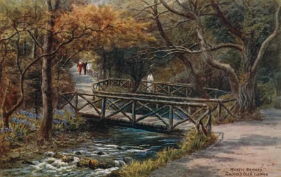 Rustic Bridges, Groudle Glen, Isle of Man