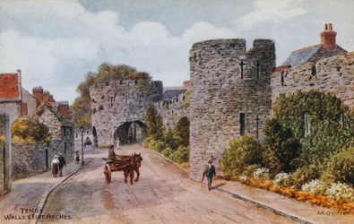 Tenby, Walls and Five Arches