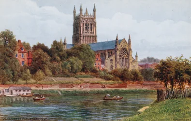Worcester Cathedral, NW