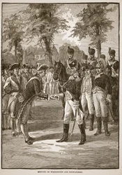 Meeting of Washington and Rochambeau