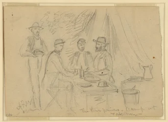 The Three Princes, Camp at Yorktown, April 5th-May 4th 1862