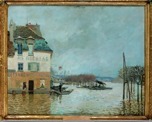 The Boat During the Flood at Port-Marly