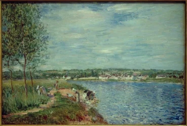 Washerwomen near Champagne