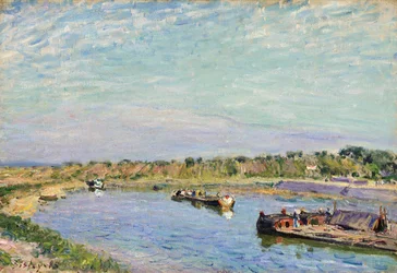 The Port of Saint Mammes, The Morning