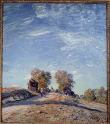 Path rising to the sun
