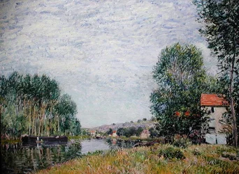 The Banks of the Loing at Moret