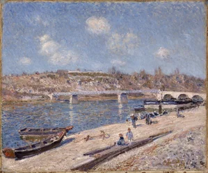 The Beach at Saint-Mammès