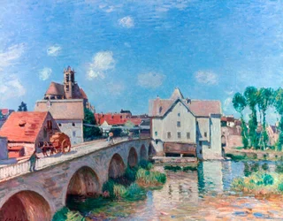The Bridge at Moret, 1893