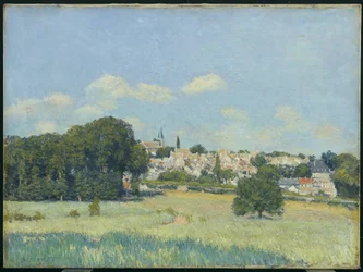 View of Marly-le-Roi: Sunlight