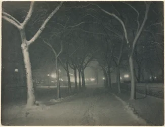 An Icy Night, New York