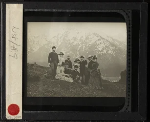 Family & Friends at Mittenwald, c. 1884