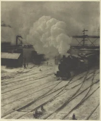 The Railroad Yard, Winter