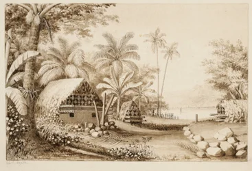Tombs at Muthuata Island, Fiji