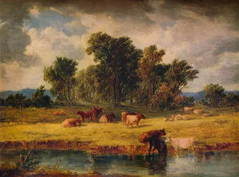 Banks of the Envy, near Rhuddlan, 1852, 1938