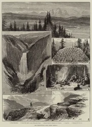 The Yellowstone Park, North America