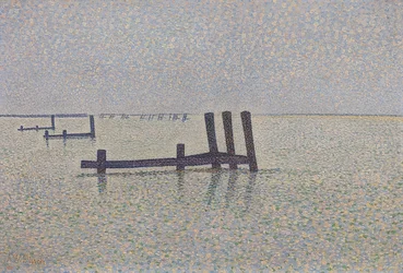 English Channel at Nieuwpoort. Around 1889