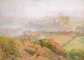 Durham, Misty with Colliery Smoke