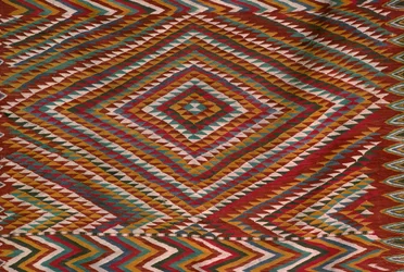 Carpet from the Mzab valley, detail