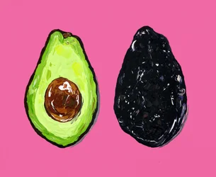 Pink Pop Avocados