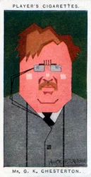 G.K. Chesterton, British Poet, Novelist and Critic, 1926