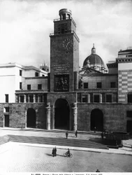 Piazza della Vittoria with Mussolini Tower, Brescia