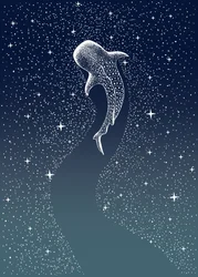 Cosmic Whale Shark