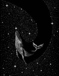 Majestic Space Whale