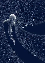 Whale Shark Cosmic Journey