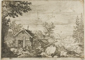 Two Men at the Door