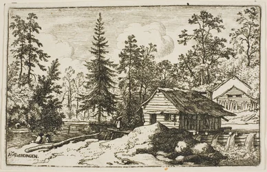 Woman Watching a Skiff