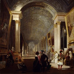 The Grand Galerie du Louvre in 1841