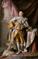 King George III in Coronation Robes