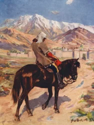 The Sole Survivor of an Army, Dr Brydon Reaches Jallalabad Alone