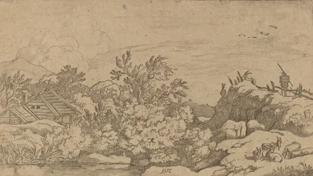 Goat Herd on a Hill, probably c. 1645-1656