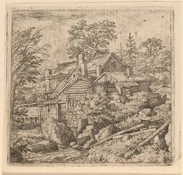 Hamlet on a Mountain Side