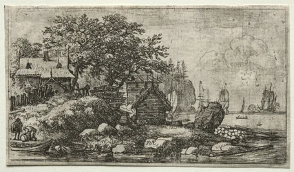 Landscape with Two Empty Boats