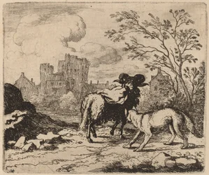 Reynard Asks the Ram to Deliver a Document, probably c. 1645-1656