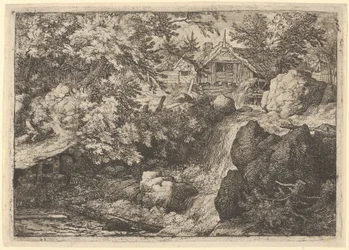 The Cascade Near the Watermill, 17th century