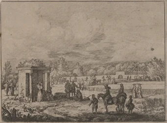 The Spring at Watroz (etching)