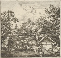 The Unloading of the Barge, 17th century