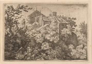 Three Cottages on a Rock